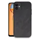 Apple iPhone 11 Kılıf Aras Deri Kapak - Siyah
