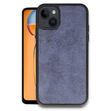 Apple iPhone 15 Kılıf Aras Deri Kapak - Lacivert