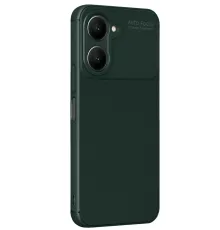Vivo Y18 Kılıf Auto Focus Karbon Kapak - Koyu Yeşil