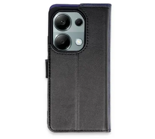 Xiaomi Redmi Note 13 Pro 4G Kılıf Trend S Plus Kapaklı Kılıf - Siyah