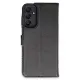 Samsung Galaxy A35 5G Kılıf Trend S Plus Kapaklı Kılıf - Siyah