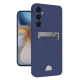 Samsung Galaxy S24 FE Kılıf Kelvin Kartvizitli Silikon - Lacivert