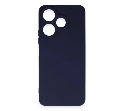 Xiaomi Redmi 13 4G Kılıf First Silikon - Lacivert