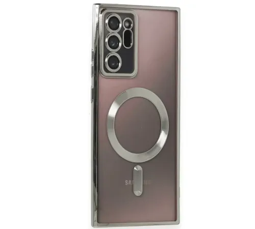 Samsung Galaxy Note 20 Ultra Kılıf Kross Magneticsafe Kapak - Titan Gri