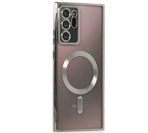 Samsung Galaxy Note 20 Ultra Kılıf Kross Magneticsafe Kapak - Titan Gri