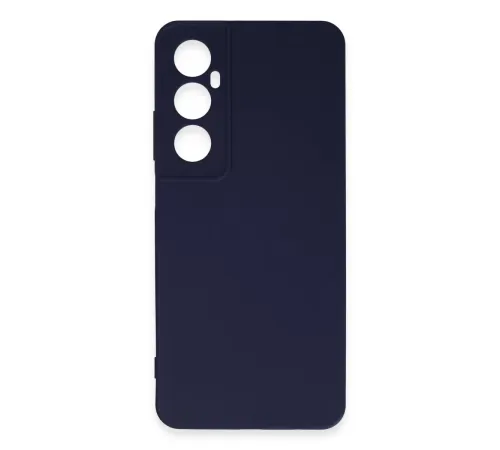 Realme C65 Kılıf First Silikon - Lacivert
