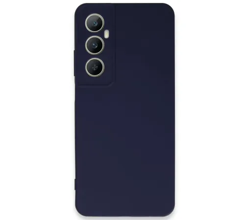 Realme C65 Kılıf First Silikon - Lacivert