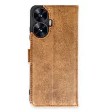 Realme C55 Kılıf Trend S Plus Kapaklı Kılıf - Taba