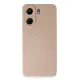 Xiaomi Redmi 13C Kılıf Nano içi Kadife Silikon - Pudra