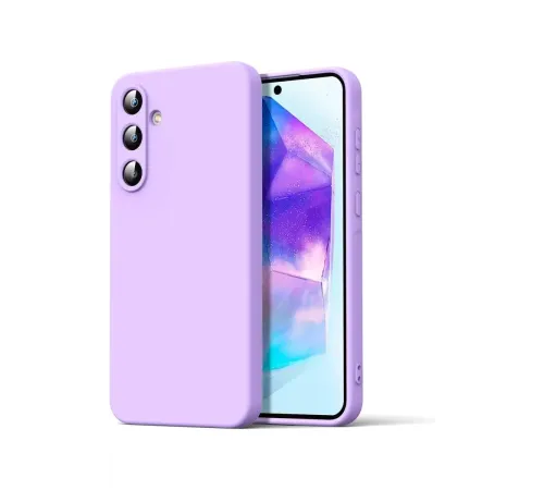 Samsung Galaxy A16 5G Kılıf Nano içi Kadife Silikon - Lila