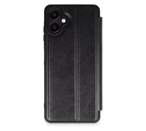 Samsung Galaxy A06 Kılıf Flip Cover - Siyah