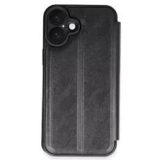 Apple iPhone 16 Kılıf Flip Cover - Siyah