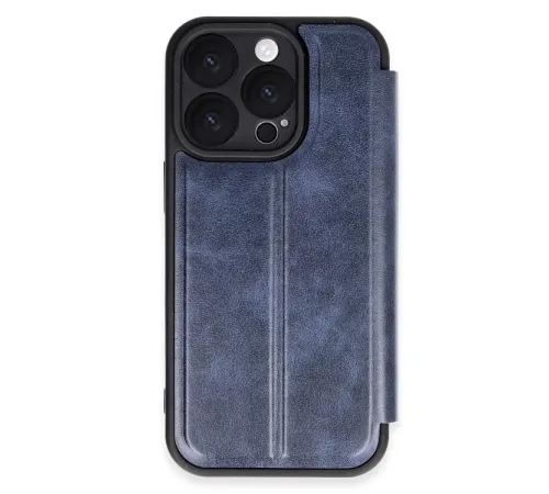 Apple iPhone 16 Pro Max Kılıf Flip Cover - Lacivert