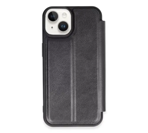 Apple iPhone 14 Kılıf Flip Cover - Siyah
