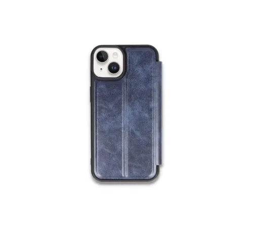 Apple iPhone 15 Kılıf Flip Cover - Lacivert
