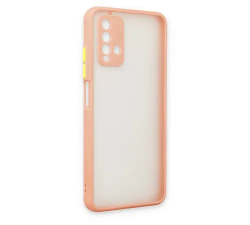 Xiaomi Redmi 9T Kılıf Montreal Silikon Kapak - Pembe
