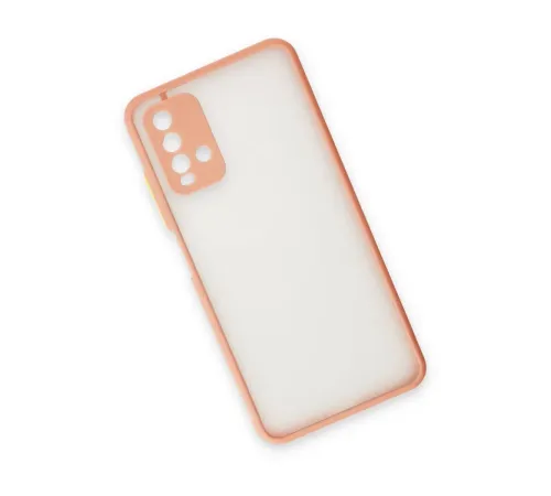 Xiaomi Redmi 9T Kılıf Montreal Silikon Kapak - Pembe