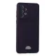 Samsung Galaxy A33 5G Kılıf Kelvin Kartvizitli Silikon - Derin Mor