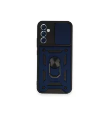 Samsung Galaxy A54 5G Kılıf Pars Lens Yüzüklü Silikon - Lacivert