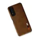 Vivo Y11S Kılıf Loop Deri Silikon - Kahverengi