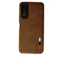 Vivo Y11S Kılıf Loop Deri Silikon - Kahverengi