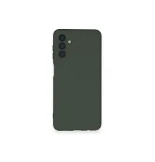Samsung Galaxy A14 4G Kılıf Nano içi Kadife Silikon - Koyu Yeşil