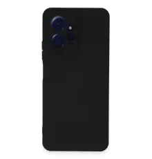 Xiaomi Redmi Note 12 4G Kılıf Nano içi Kadife Silikon - Siyah