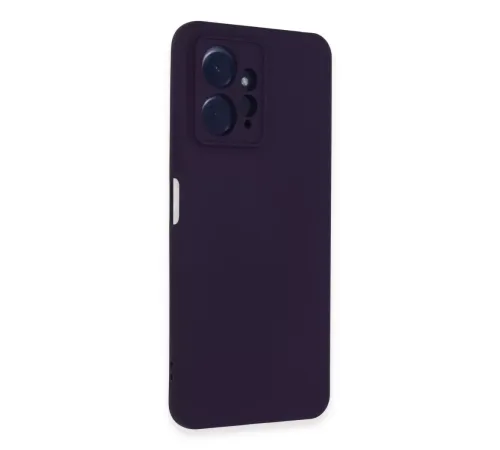 Xiaomi Redmi Note 12 4G Kılıf Nano içi Kadife Silikon - Mor