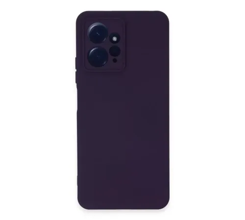 Xiaomi Redmi Note 12 4G Kılıf Nano içi Kadife Silikon - Mor