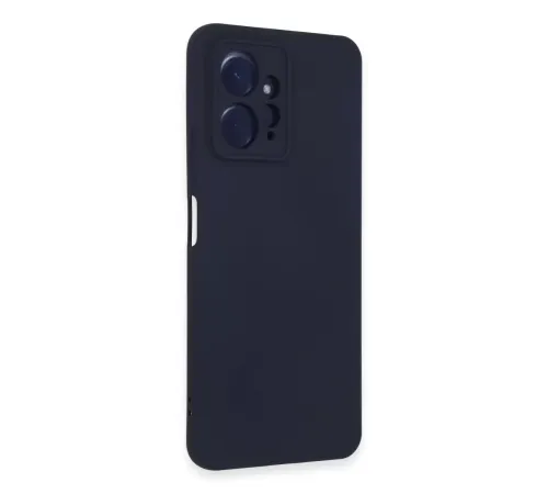 Xiaomi Redmi Note 12 4G Kılıf Nano içi Kadife Silikon - Lacivert