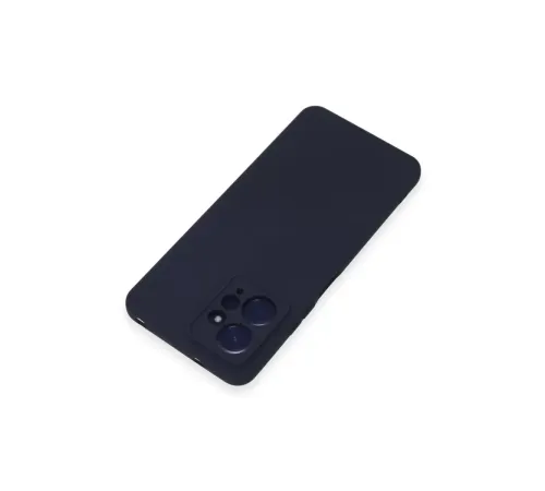 Xiaomi Redmi Note 12 4G Kılıf Nano içi Kadife Silikon - Lacivert