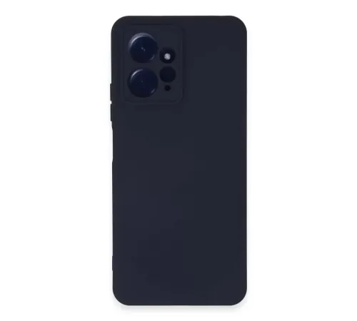 Xiaomi Redmi Note 12 4G Kılıf Nano içi Kadife Silikon - Lacivert