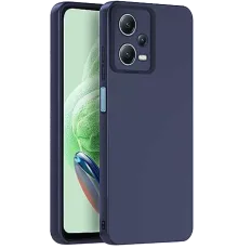 Redmi Note 12 Pro 5G Kılıf Nano içi Kadife Silikon - Lacivert