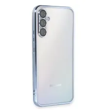 Samsung Galaxy A34 5G Kılıf Lensli Silikon - Açık Mavi