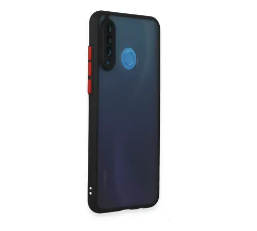 Huawei P30 Lite Kılıf Montreal Silikon Kapak - Siyah