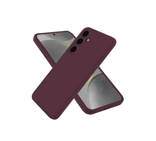 Samsung Galaxy A36 Kılıf First Silikon - Mürdüm