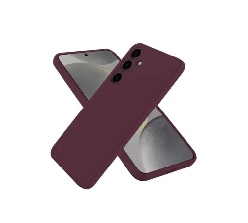 Samsung Galaxy A36 Kılıf First Silikon - Mürdüm