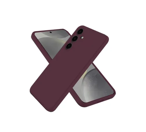 Samsung Galaxy A36 Kılıf First Silikon - Mürdüm