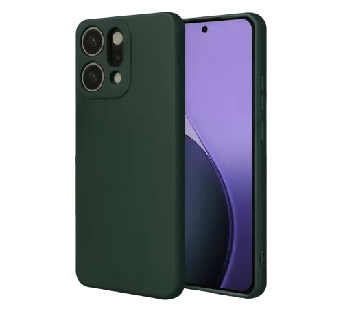 Reno 14 First Silikon - Koyu Yeşil