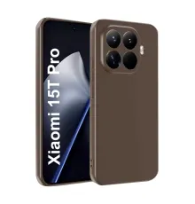 Xiaomi Mi 15T Pro First Silikon - Kahverengi