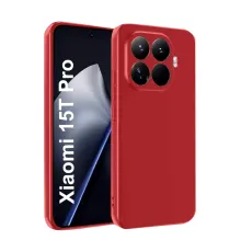 Xiaomi Mi 15T Pro First Silikon - Kırmızı