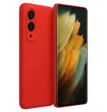 Samsung Galaxy S25 Edge First Silikon - Kırmızı