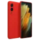 Samsung Galaxy S25 Edge First Silikon - Kırmızı