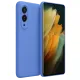 Samsung Galaxy S25 Edge First Silikon - Mavi