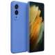 Samsung Galaxy S25 Edge First Silikon - Mavi