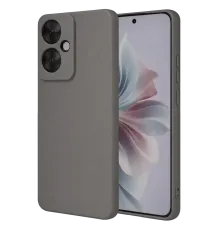 Reno 11F Kılıf First Silikon - Gri