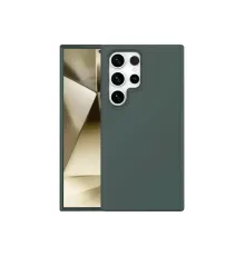 Samsung Galaxy S24 Ultra Kılıf First Silikon - Koyu Yeşil