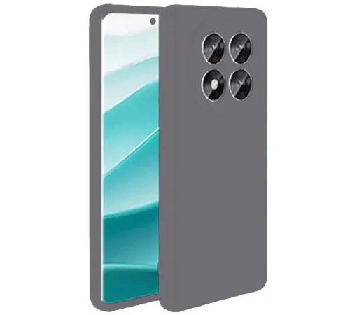 Xiaomi Redmi Note 14 Pro 4G Kılıf First Silikon - Gri