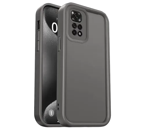Xiaomi Redmi 10 2022 Kılıf Viera Silikon - Gri