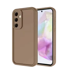 Samsung Galaxy A36 Kılıf Viera Silikon - Kahverengi